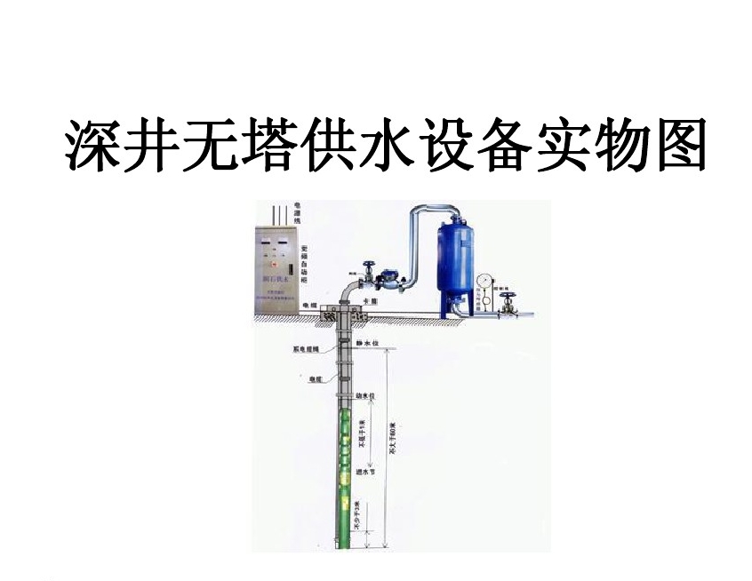 吉林经开区井泵无塔式供水设备